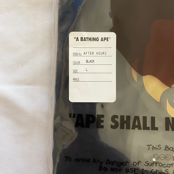 The Weeknd BAPE Baby MILO After Hours Shirt - Picture 9 of 10
